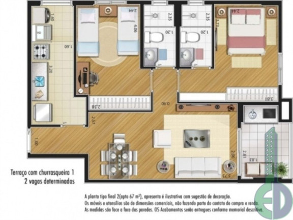 Imagem Imóvel com 2 Quartos à Venda, 68 m² em Santa Paula - São Caetano Do Sul Imagem Imóvel com 2 Quartos à Venda, 68 m² em Santa Paula - São Caetano Do Sul