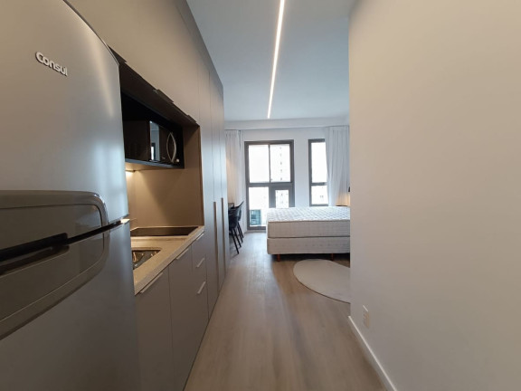 Imagem Apartamento com 1 Quarto para Alugar, 24 m² em Campo Belo - São Paulo