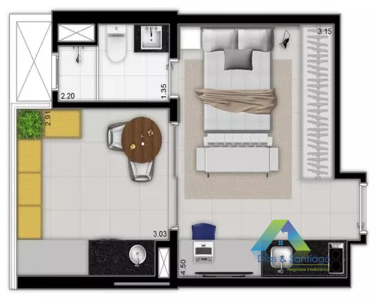 Imagem Flat com 1 Quarto à Venda, 30 m² em Vila Mariana - São Paulo Imagem Flat com 1 Quarto à Venda, 30 m² em Vila Mariana - São Paulo
