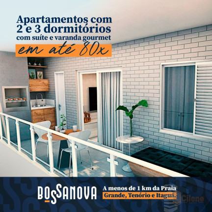 Edifício Residencial com 1 Quarto à Venda, 68 m² em Itaguá - Ubatuba