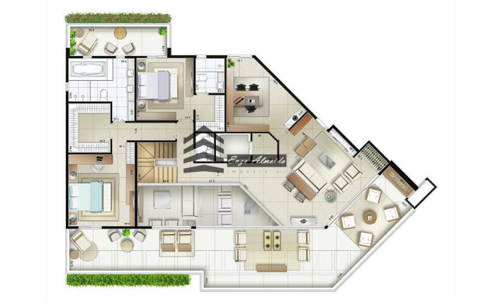 Imagem Apartamento com 4 Quartos à Venda, 521 m² em Centro - São Bernardo Do Campo Imagem Apartamento com 4 Quartos à Venda, 521 m² em Centro - São Bernardo Do Campo