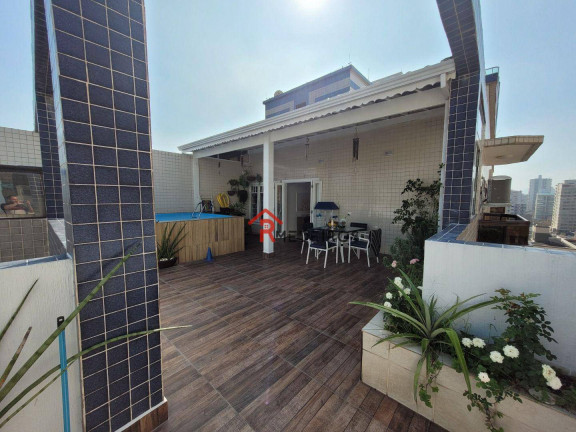 Imagem Cobertura com 3 Quartos à Venda, 184 m² em Tupi - Praia Grande