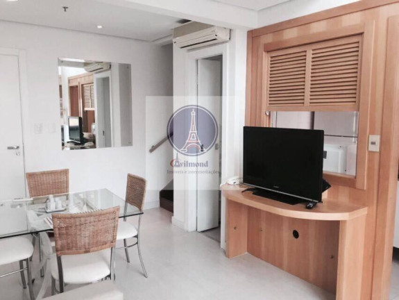 Imagem Apartamento com 1 Quarto para Alugar, 45 m² em Moema - São Paulo Imagem Apartamento com 1 Quarto para Alugar, 45 m² em Moema - São Paulo