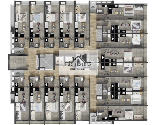 Imagem Flat com 1 Quarto à Venda, 25 m² em Intermares - Cabedelo Imagem Flat com 1 Quarto à Venda, 25 m² em Intermares - Cabedelo