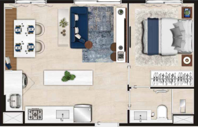 Imagem Apartamento com 2 Quartos à Venda, 56 m² em Lapa - São Paulo Imagem Apartamento com 2 Quartos à Venda, 56 m² em Lapa - São Paulo