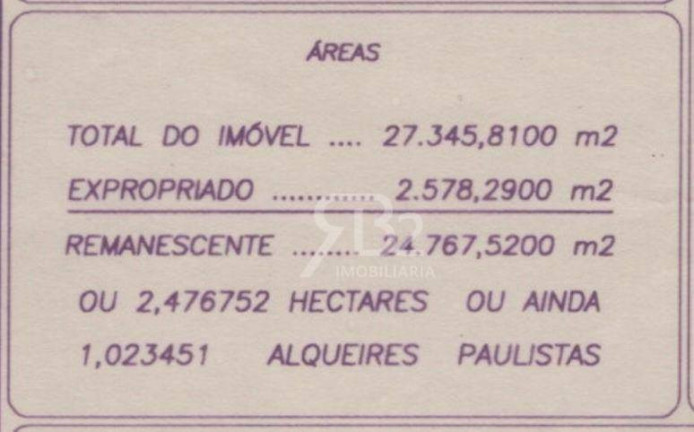 Imagem Imóvel à Venda, 24.767 m² em Jardim Novo - Rio Claro Imagem Imóvel à Venda, 24.767 m² em Jardim Novo - Rio Claro