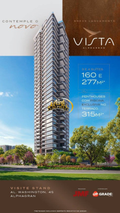 Imagem Apartamento com 3 Quartos à Venda, 160 m² em Alphagran Alphaville - Barueri
