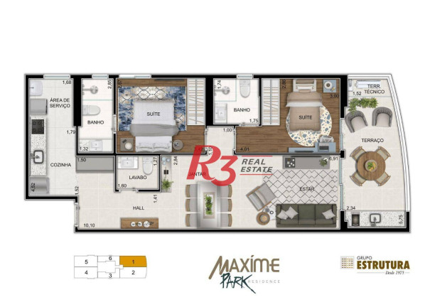Imagem Apartamento com 1 Quarto à Venda, 44 m² em Ponta Da Praia - Santos Imagem Apartamento com 1 Quarto à Venda, 44 m² em Ponta Da Praia - Santos