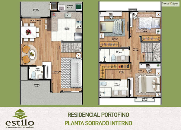 Imagem Casa com 3 Quartos à Venda, 111 m² em Pilarzinho - Curitiba Imagem Casa com 3 Quartos à Venda, 111 m² em Pilarzinho - Curitiba