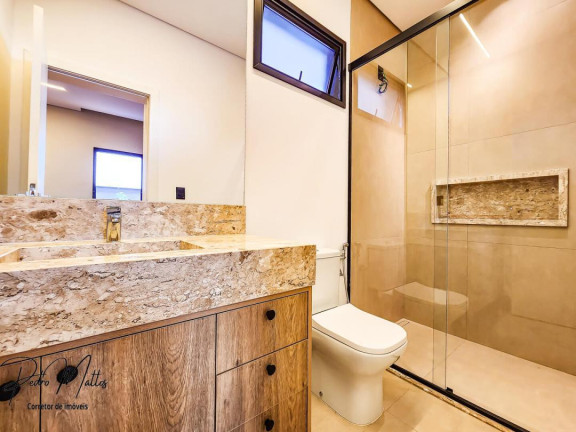 Imagem Casa com 3 Quartos à Venda, 303 m² em Santa Rosa - Cond. Villa Dáquila - Piracicaba