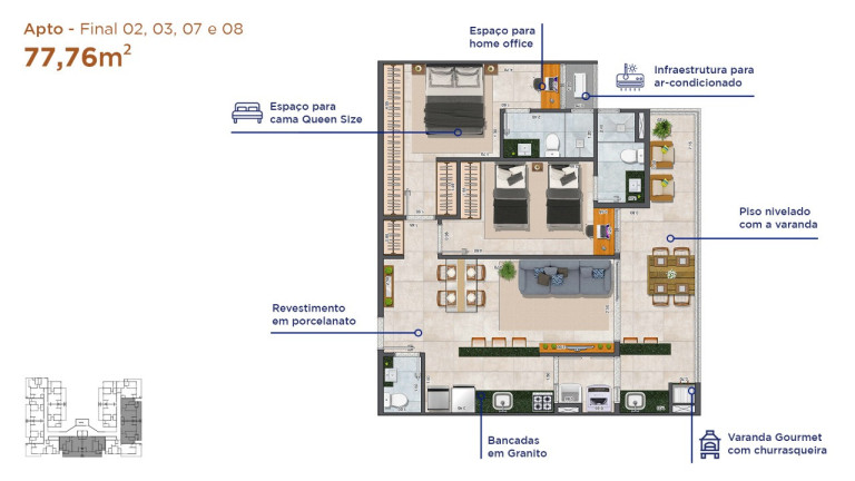 Imagem Apartamento com 2 Quartos à Venda, 61 m² em Praia Grande - Ubatuba Imagem Apartamento com 2 Quartos à Venda, 61 m² em Praia Grande - Ubatuba