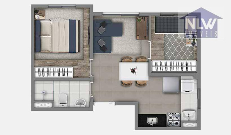 Imagem Apartamento com 2 Quartos à Venda, 33 m² em Mooca - São Paulo Imagem Apartamento com 2 Quartos à Venda, 33 m² em Mooca - São Paulo