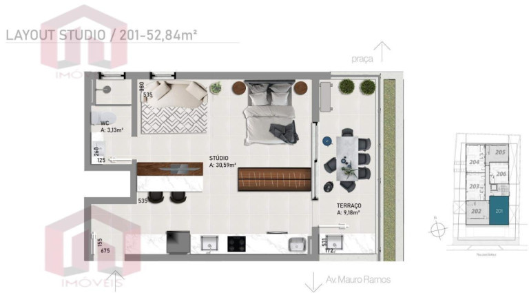 Imagem Imóvel com 2 Quartos à Venda, 