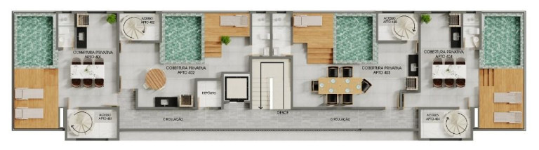 Imagem Cobertura com 2 Quartos à Venda, 101 m² em Altiplano Cabo Branco - João Pessoa Imagem Cobertura com 2 Quartos à Venda, 101 m² em Altiplano Cabo Branco - João Pessoa