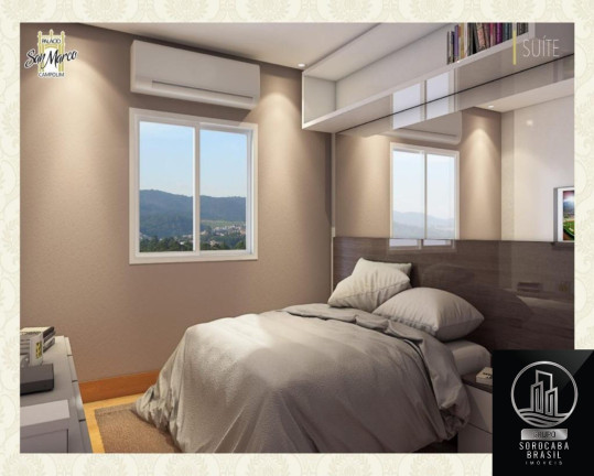 Imagem Apartamento com 2 Quartos à Venda, 61 m² em Parque Campolim - Sorocaba Imagem Apartamento com 2 Quartos à Venda, 61 m² em Parque Campolim - Sorocaba