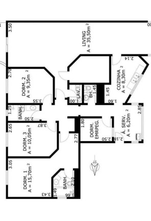 Imagem Apartamento com 3 Quartos à Venda, 128 m² em Vila Mariana - São Paulo Imagem Apartamento com 3 Quartos à Venda, 128 m² em Vila Mariana - São Paulo