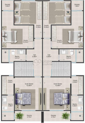 Imagem Casa com 3 Quartos à Venda, 100 m² em Lagoa - Macaé Imagem Casa com 3 Quartos à Venda, 100 m² em Lagoa - Macaé