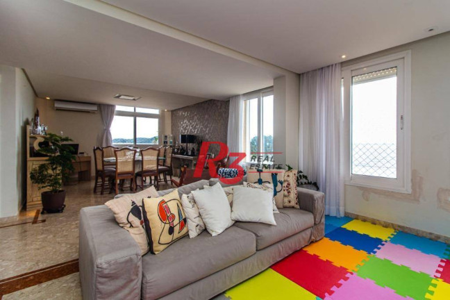 Imagem Apartamento com 3 Quartos à Venda, 190 m² em José Menino - Santos