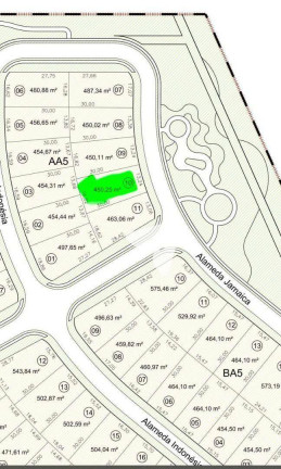 Imagem Terreno à Venda, 450 m² em Cidade Alpha - Eusébio