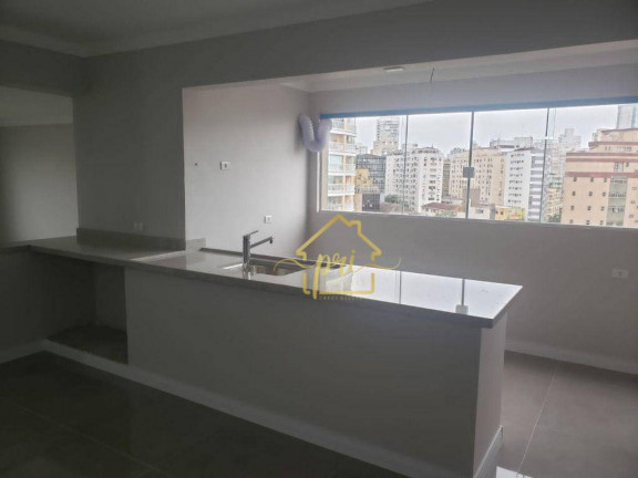 Apartamento com 3 Quartos à Venda, 130 m² em Gonzaga - Santos