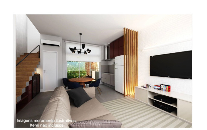 Imagem Casa de Condomínio com 2 Quartos à Venda, 103 m² em Aclimação - São Paulo