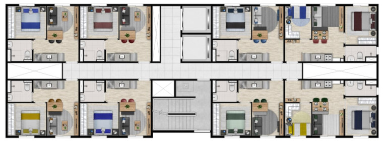 Imagem Apartamento com 2 Quartos à Venda, 32 m² em Vila Buarque - São Paulo Imagem Apartamento com 2 Quartos à Venda, 32 m² em Vila Buarque - São Paulo