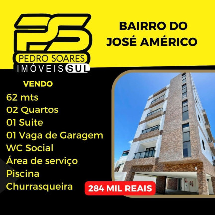 Apartamento com 2 Quartos à Venda, 62 m² em José Américo De Almeida - João Pessoa