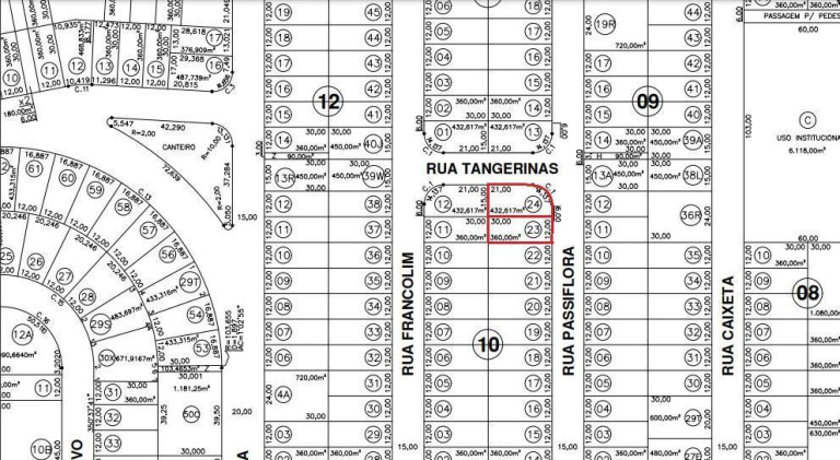 Imagem Terreno à Venda, 792 m² em Carandá Bosque - Campo Grande