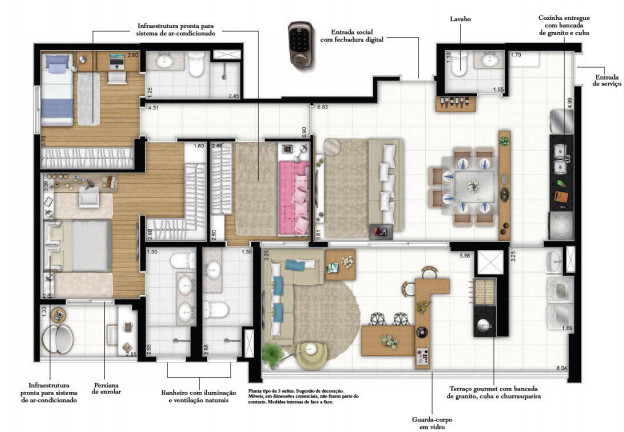 Imagem Apartamento com 3 Quartos à Venda, 119 m² em Vila Carrão - São Paulo