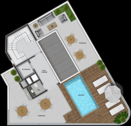 Imagem Apartamento com 3 Quartos à Venda, 138 m² em Praia Grande - Torres