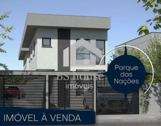 Sobrado com 3 Quartos à Venda, 94 m² em Parque Das Nações - Santo André
