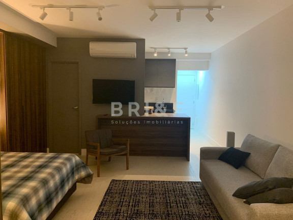 Imagem Apartamento com 1 Quarto para Alugar, 40 m² em Brooklin Paulista - São Paulo Imagem Apartamento com 1 Quarto para Alugar, 40 m² em Brooklin Paulista - São Paulo