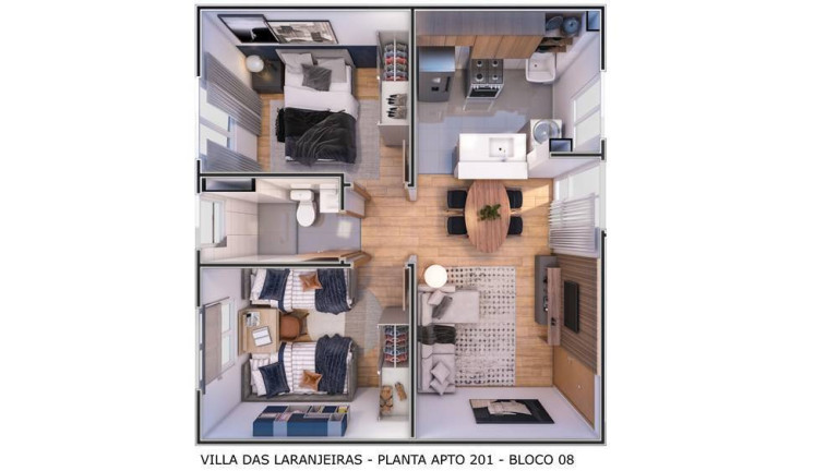 Imagem Apartamento com 2 Quartos à Venda, 42 m² Imagem Apartamento com 2 Quartos à Venda, 42 m²