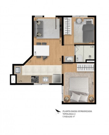 Imagem Imóvel com 2 Quartos à Venda, 36 m² em Vila Arriete - São Paulo Imagem Imóvel com 2 Quartos à Venda, 36 m² em Vila Arriete - São Paulo