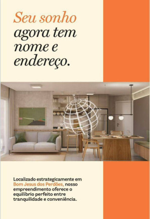 Imagem Apartamento com 2 Quartos à Venda, 56 m² em Residencial Moradas Do Bosque - Bom Jesus Dos Perdões Imagem Apartamento com 2 Quartos à Venda, 56 m² em Residencial Moradas Do Bosque - Bom Jesus Dos Perdões
