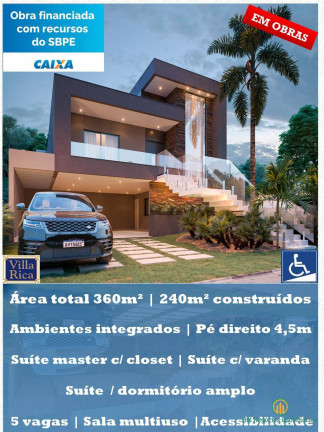 Casa de Condomínio com 3 Quartos à Venda, 240 m² em Jardim Europa - Vargem Grande Paulista