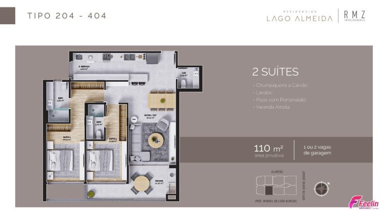 Imagem Apartamento com 2 Quartos à Venda, 110 m² em Jurerê - Florianópolis Imagem Apartamento com 2 Quartos à Venda, 110 m² em Jurerê - Florianópolis