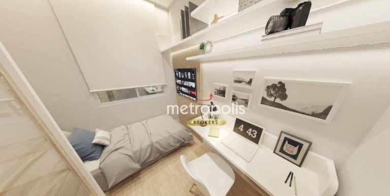 Imagem Apartamento com 2 Quartos à Venda, 44 m² em Jardim - Santo André Imagem Apartamento com 2 Quartos à Venda, 44 m² em Jardim - Santo André