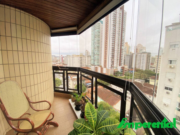 Imagem Apartamento com 3 Quartos à Venda, 131 m² em Pompéia - Santos