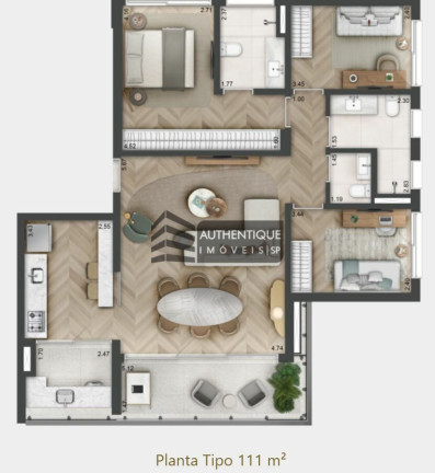 Imagem Apartamento com 3 Quartos à Venda, 111 m² em Perdizes - São Paulo Imagem Apartamento com 3 Quartos à Venda, 111 m² em Perdizes - São Paulo