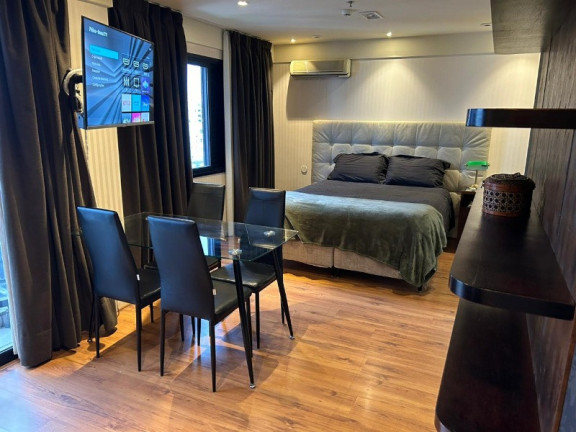 Imagem Kitnet com 1 Quarto para Alugar, 30 m² em Indianópolis - São Paulo Imagem Kitnet com 1 Quarto para Alugar, 30 m² em Indianópolis - São Paulo