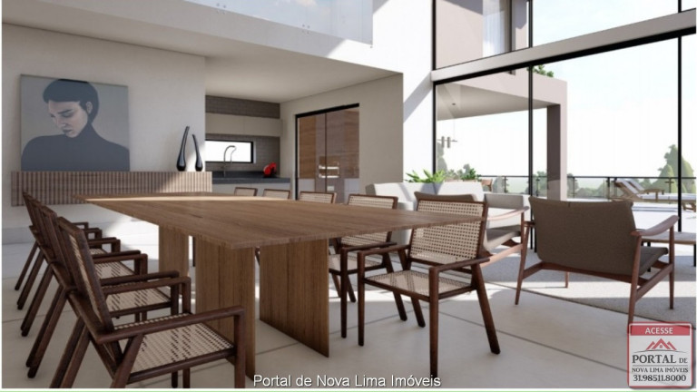 Imagem Casa com 4 Quartos à Venda, 393 m² em Quintas Do Sol - Nova Lima