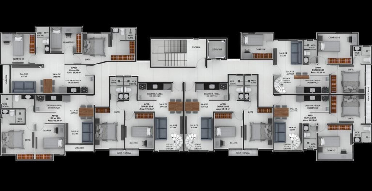 Imagem Apartamento com 2 Quartos à Venda, 51 m² em Jardim Oceania - João Pessoa Imagem Apartamento com 2 Quartos à Venda, 51 m² em Jardim Oceania - João Pessoa