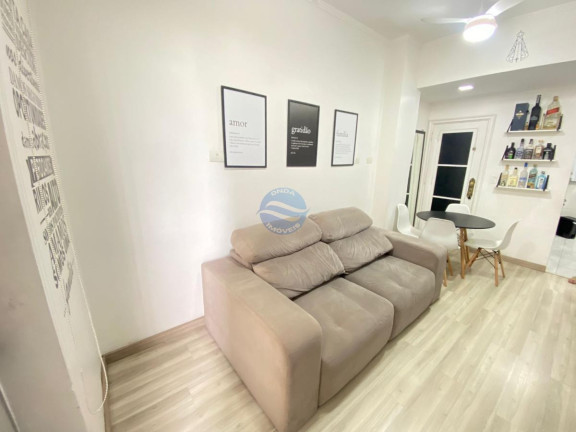 Imagem Apartamento com 1 Quarto à Venda, 45 m² em Boqueirão - Santos