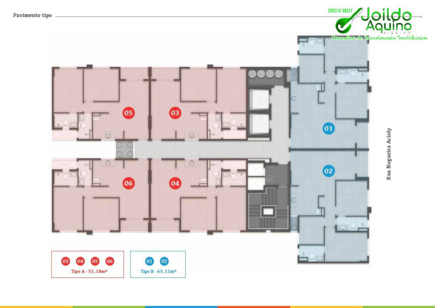 Imagem Apartamento com 2 Quartos à Venda, 51 m² em Joaquim Távora - Fortaleza