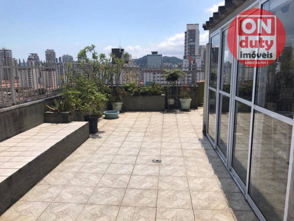 Imagem Cobertura com 3 Quartos à Venda, 240 m² em Boqueirão - Santos Imagem Cobertura com 3 Quartos à Venda, 240 m² em Boqueirão - Santos