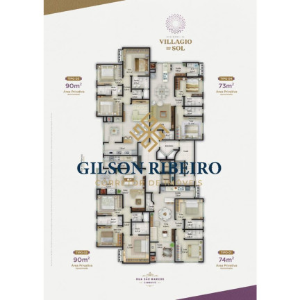 Imagem Apartamento com 2 Quartos à Venda, 99 m² em São Francisco De Assis - Camboriú