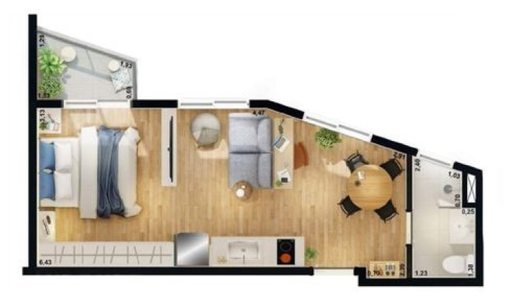 Imagem Studio com 1 Quarto à Venda, 24 m² em Vila Mariana - São Paulo Imagem Studio com 1 Quarto à Venda, 24 m² em Vila Mariana - São Paulo