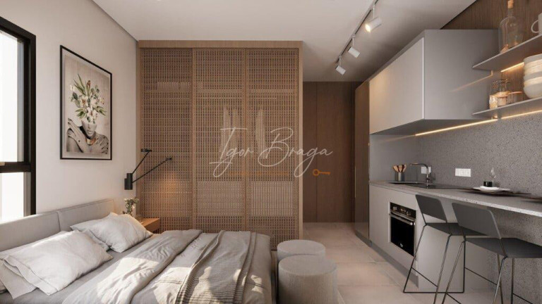 Imagem Imóvel com 1 Quarto à Venda, 15 m² em Guabirotuba - Curitiba