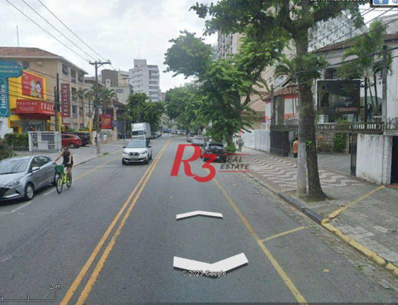 Imagem Terreno à Venda, 351 m² em Gonzaga - Santos